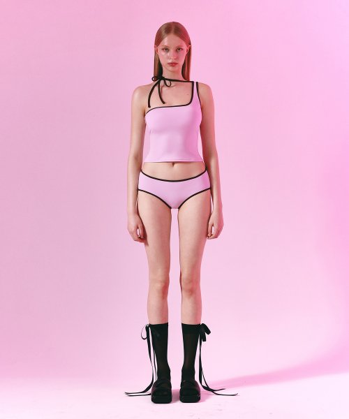 VINAJ - Line Low Bikini Panty (Lavender Pink)