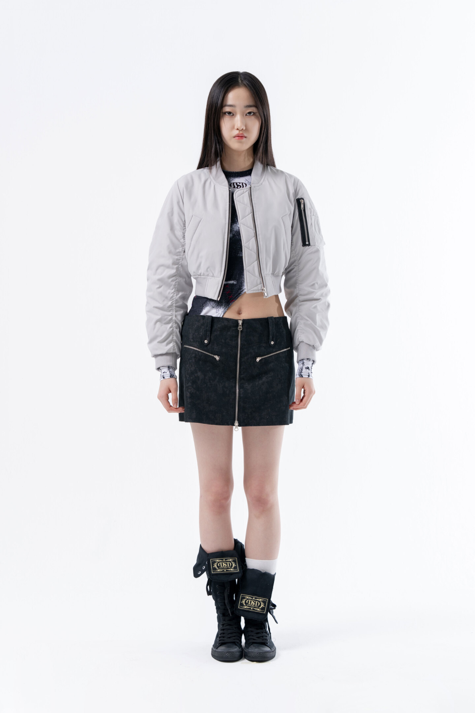 (덕다이브)앞지퍼SK_BK1