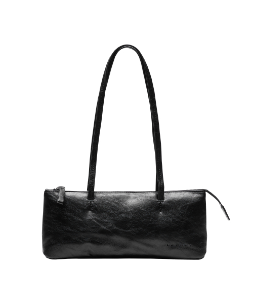 AMES-WORLDWIDE - SOFT LEATHER EASY BAG BLACK