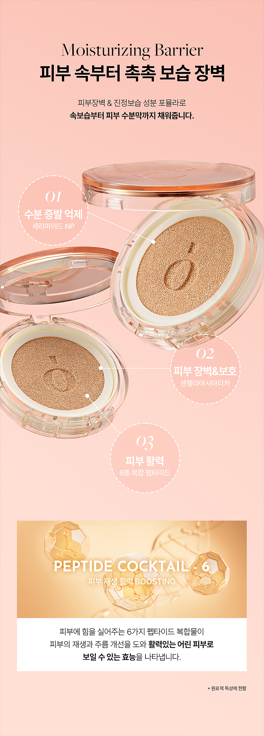 Ongredients Skin Barrier Glow Cover Cushion 14g
