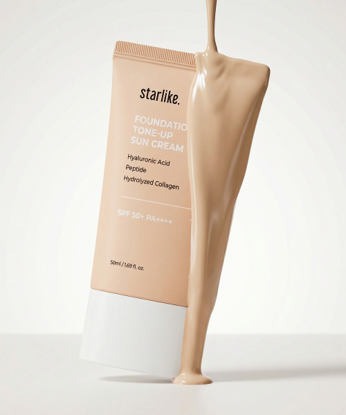 Starlike Foundation Free Tone Up Sun Cream 50ml