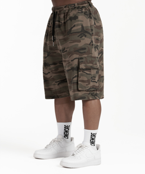 Casual Camo Bermuda Cargo Pants
