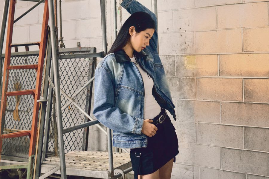 버던트 하프 집업 플리스 스웨트