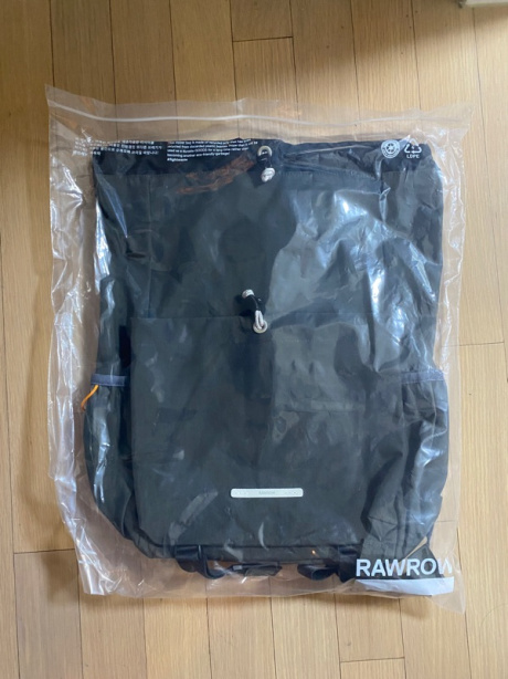 로우로우(RAWROW) 스트링 백팩 750 ep.2 Charcoal 후기