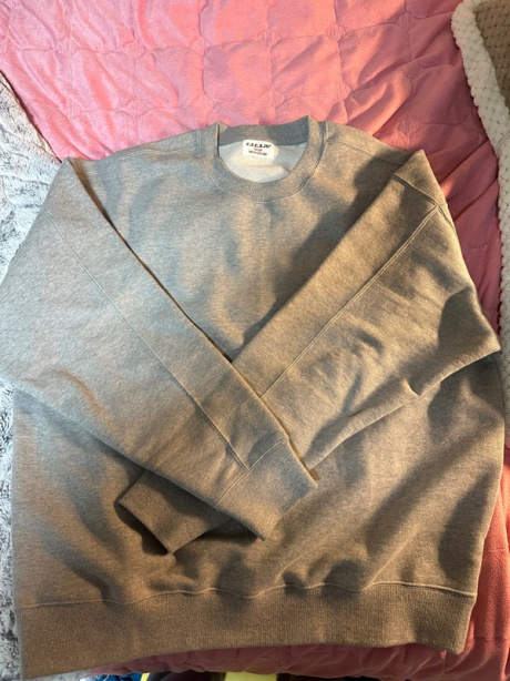 로맨틱 파이어리츠(ROMANTICPIRATES) C.r.e.a.m Overfit Sweatshirt (Gray) 후기