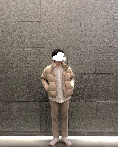 드로우핏(DRAW FIT) 유틸리티 헤비 숏 구스 다운 점퍼 [BEIGE] - 258,000 | 무신사 스토어