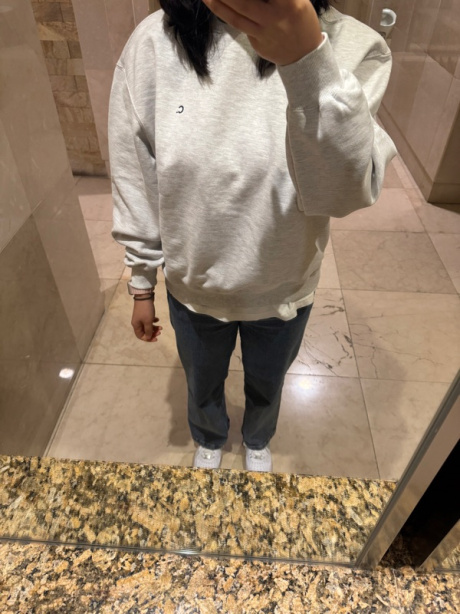 클로브(CLOVE) New Active Sweatshirt_Women (Light Grey) 후기