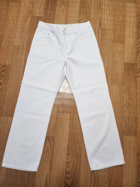 오더아카이브(ORDER ARCHIVE) Minimal wide jeans - 화이트진 후기