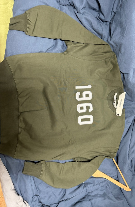 유니폼브릿지(UNIFORM BRIDGE) 1960 sweatshirts khaki 후기