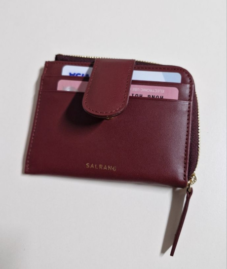 살랑(SALRANG) REIMS W024 Easy Pocket Wallet Burgundy 후기