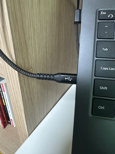 주파집(JUPAZIP) CtoC 고속충전케이블 PD타입 썬더볼트 100W USB2.0 3m 후기