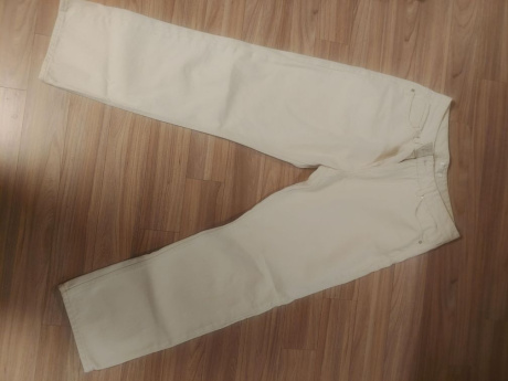 오더아카이브(ORDER ARCHIVE) Minimal wide jeans - 내츄럴크림진 후기