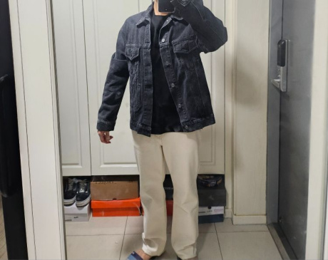 오더아카이브(ORDER ARCHIVE) Minimal wide jeans - 내츄럴크림진 후기