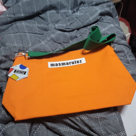 마스마룰즈(MASMARULEZ) [숄더스트랩 포함] 225 스트랩 커스텀 크로스백 _ Orange 후기