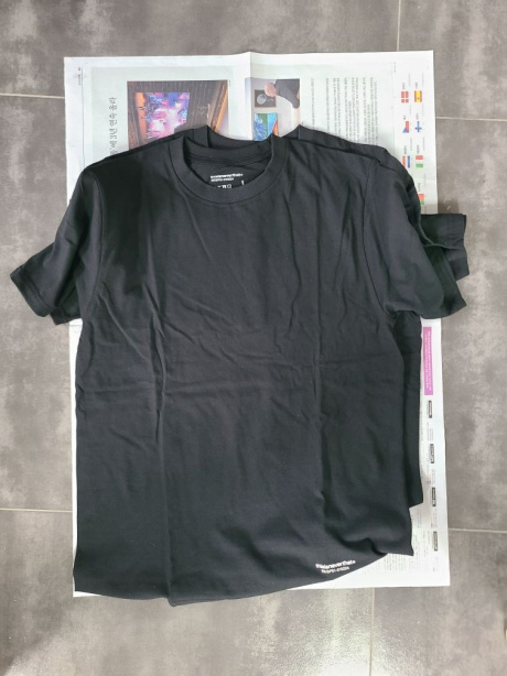 디스이즈네버댓(THISISNEVERTHAT) (SS20) 3 TAGLESS T-Shirts Black 후기