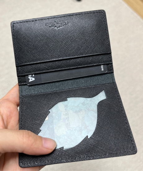 옐로우스톤(YELLOWSTONE) 사피아노 가죽 카드 지갑 [블랙] 후기