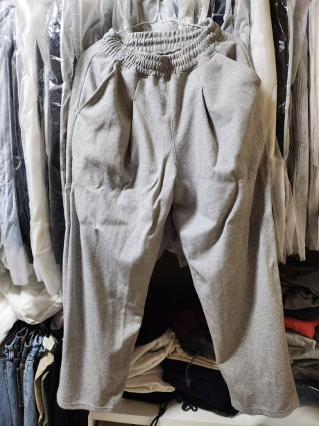 제로(XERO) Deep One Tuck Sweat Pants [Grey] 후기