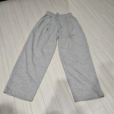 제로(XERO) Deep One Tuck Sweat Pants [Grey] 후기