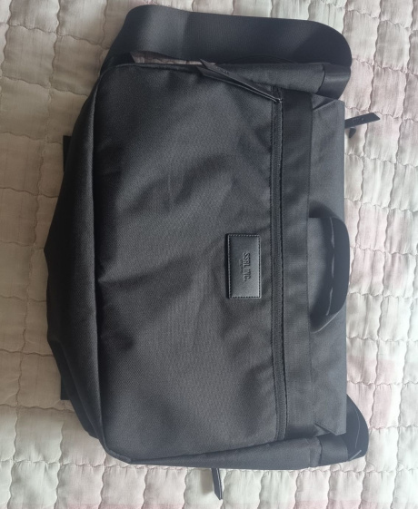 에스에스알엘(SSRL) dual pocket messenger bag / black 후기