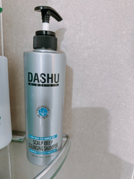 다슈(DASHU) 데일리 두피 딥클렌징 비듬 샴푸 500ml 후기
