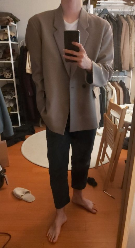 퍼스트플로어(FIRSTFLOOR) HIGHBROW JACKET (BROWN CHECK) - 사이즈 & 후기 | 무신사