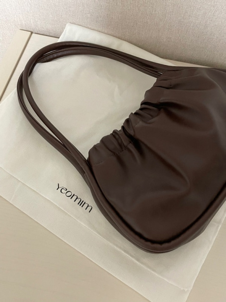 여밈(YEOMIM) mini bundle bag (choco brown) 후기