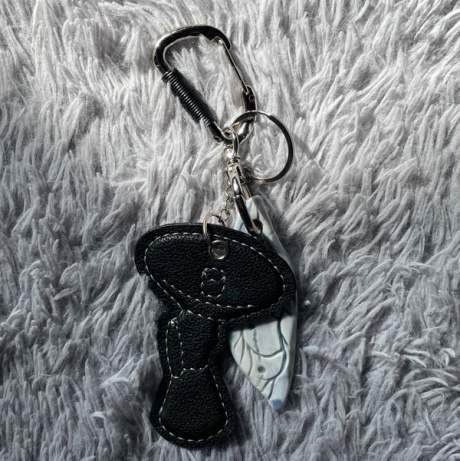 스칼렛또블랙(SCALETTOBLACK) #BR30 Leather twine keychain 후기