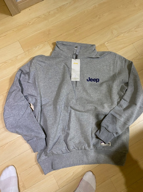 지프(JEEP) Half  Zip-Up M-Logo Sweat  (JP5TSU839MG) 후기