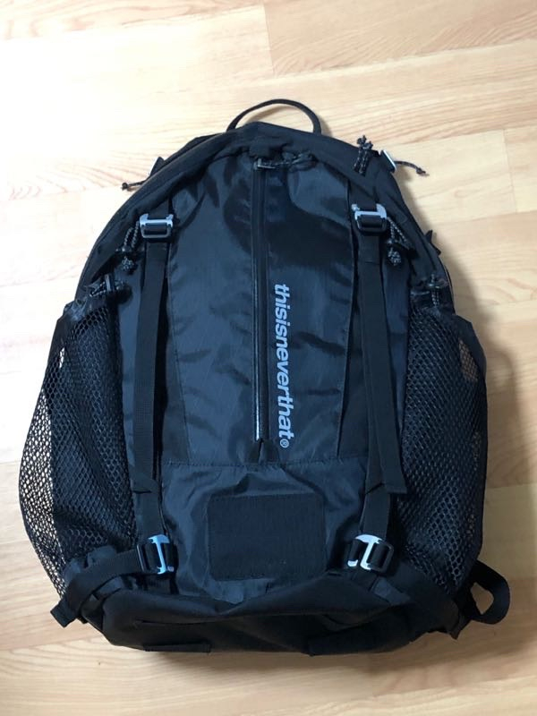 디스이즈네버댓(THISISNEVERTHAT) SFX 27 Backpack Black - 사이즈