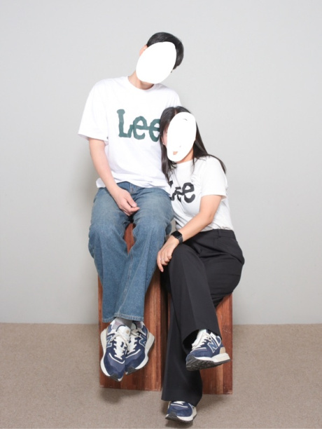 리(LEE) 빅 트위치 로고 티셔츠 그린 후기