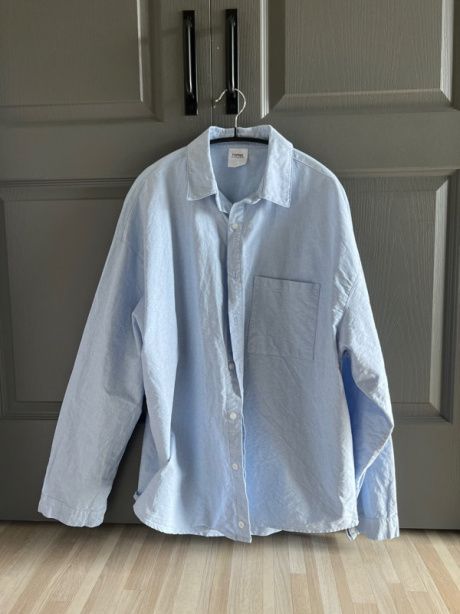 토피(TOFFEE) 오버핏 옥스퍼드 셔츠 (BLUE) 후기