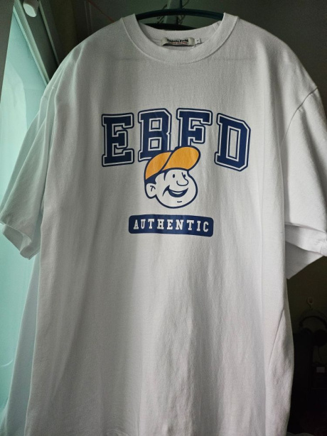 이벳필드(EBBETSFIELD) EBFD 베츠 반팔 티셔츠 블루 후기