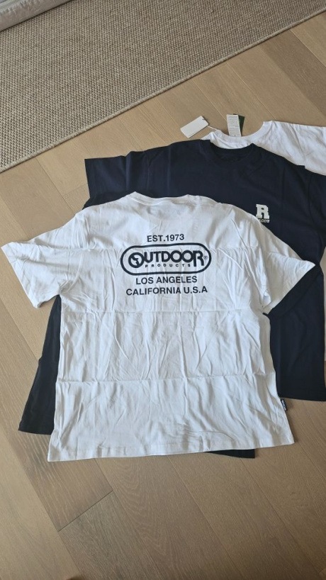 아웃도어 프로덕츠(OUTDOOR PRODUCTS) 3팩 티셔츠 3PACK T-SHIRT 후기