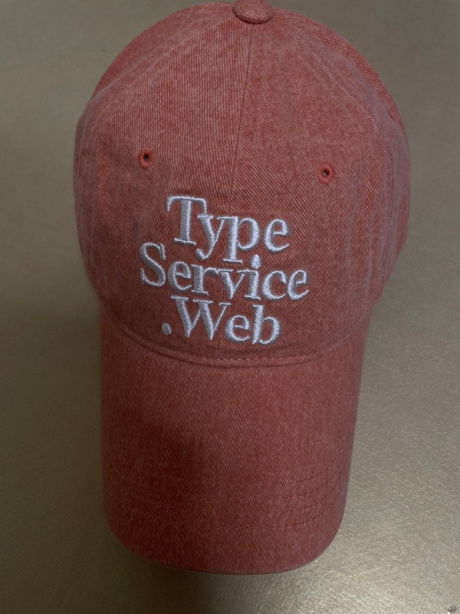 타입서비스(TYPESERVICE) Typeservice Web Cap [Light Orange] 후기