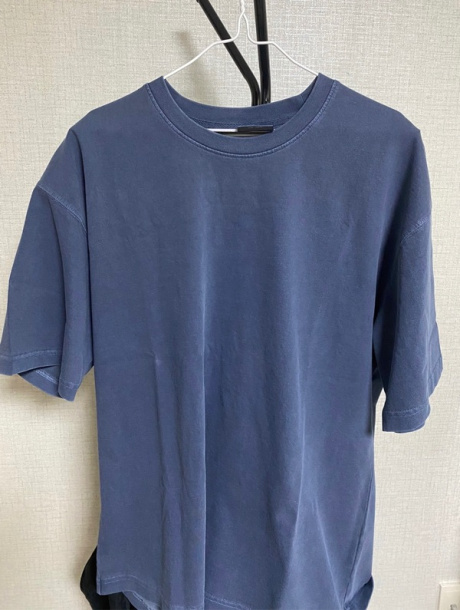 소버먼트(SOVERMENT) 컷 헤비 피그먼트 티셔츠-미드나잇 블루- 후기