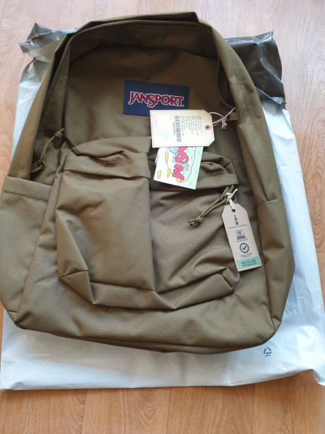 잔스포츠(JANSPORT) 슈퍼브레이크 플러스 랩탑 ARMY GREEN 후기