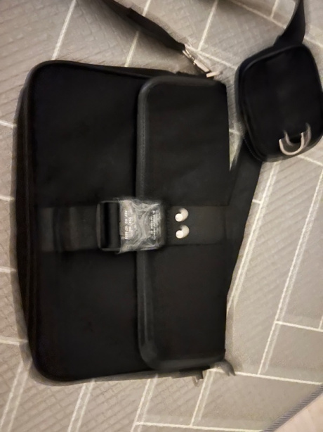 에스에스알엘(SSRL) brevity flap buckle bag / black 후기