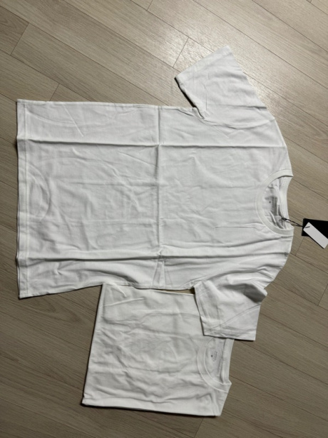 무신사 스탠다드(MUSINSA STANDARD) 레이어드 크루 넥 반팔 티셔츠_일반 기장 2팩 후기