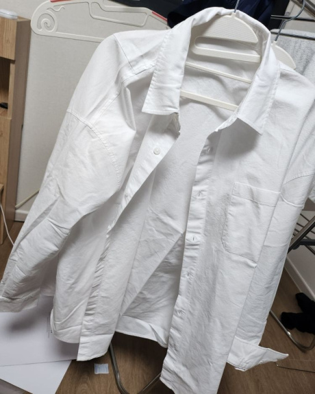 드로우핏(DRAW FIT) 오버핏 옥스퍼드 셔츠 [WHITE] 후기