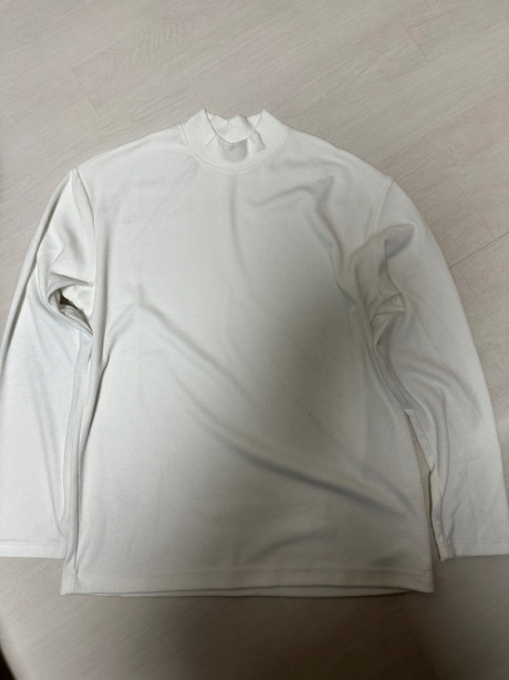 드로우핏(DRAW FIT) [드로우핏X깡스타일리스트] 모크넥 니트 티셔츠 후기