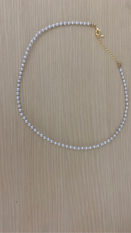 하스(HAS) SF009 Basic Pearl Silver Ball Necklace 후기