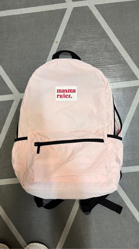 마스마룰즈(MASMARULEZ) Daily bagpack _ Pink 후기