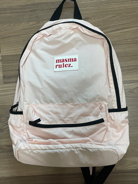 마스마룰즈(MASMARULEZ) Daily bagpack _ Pink 후기