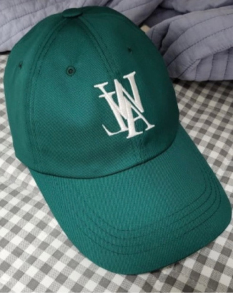 우알롱(WOOALONG) Signature Logo ball cap - GREEN 후기