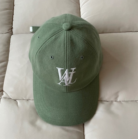 우알롱(WOOALONG) Signature Logo ball cap - DUSTY GREEN 후기