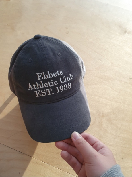 이벳필드(EBBETSFIELD) 에슬레틱 클럽 1988 볼캡 챠콜 후기
