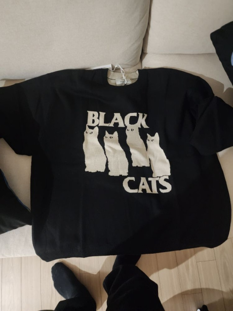비바스튜디오(VIVASTUDIO) BLACK CAT KNIT [BLACK] 후기
