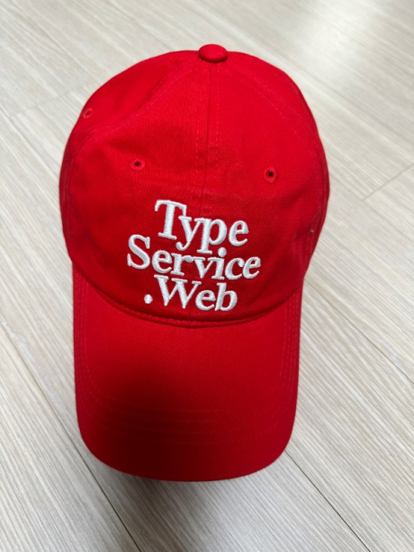 타입서비스(TYPESERVICE) Typeservice Web Cap [Red] 후기