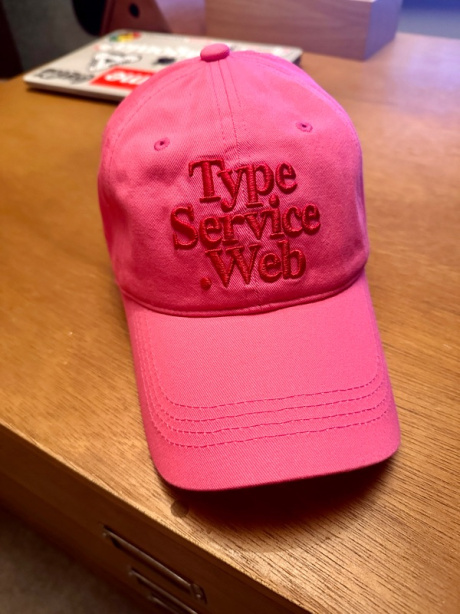 타입서비스(TYPESERVICE) Typeservice Web Cap [Pink] 후기