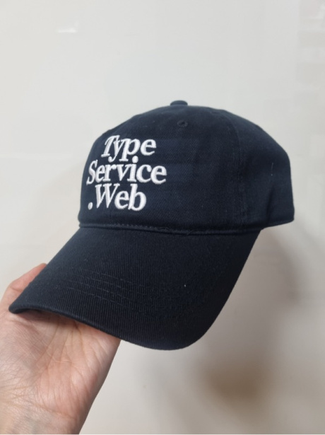 타입서비스(TYPESERVICE) Typeservice Web Cap [Black] 후기